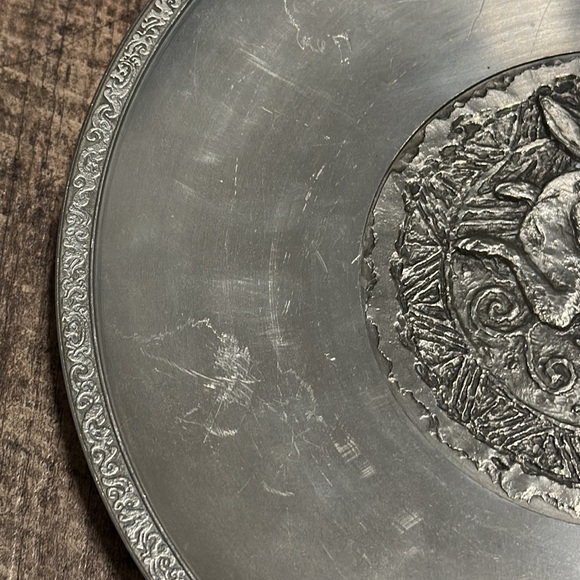 Selangor Royal Pewter 1987 - Rabbit Collection Wall Deco - Picture 7 of 8